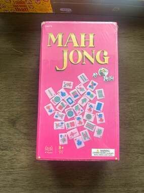Hobby Lobby Pink American Mahjong 152 Tile Set New In Box